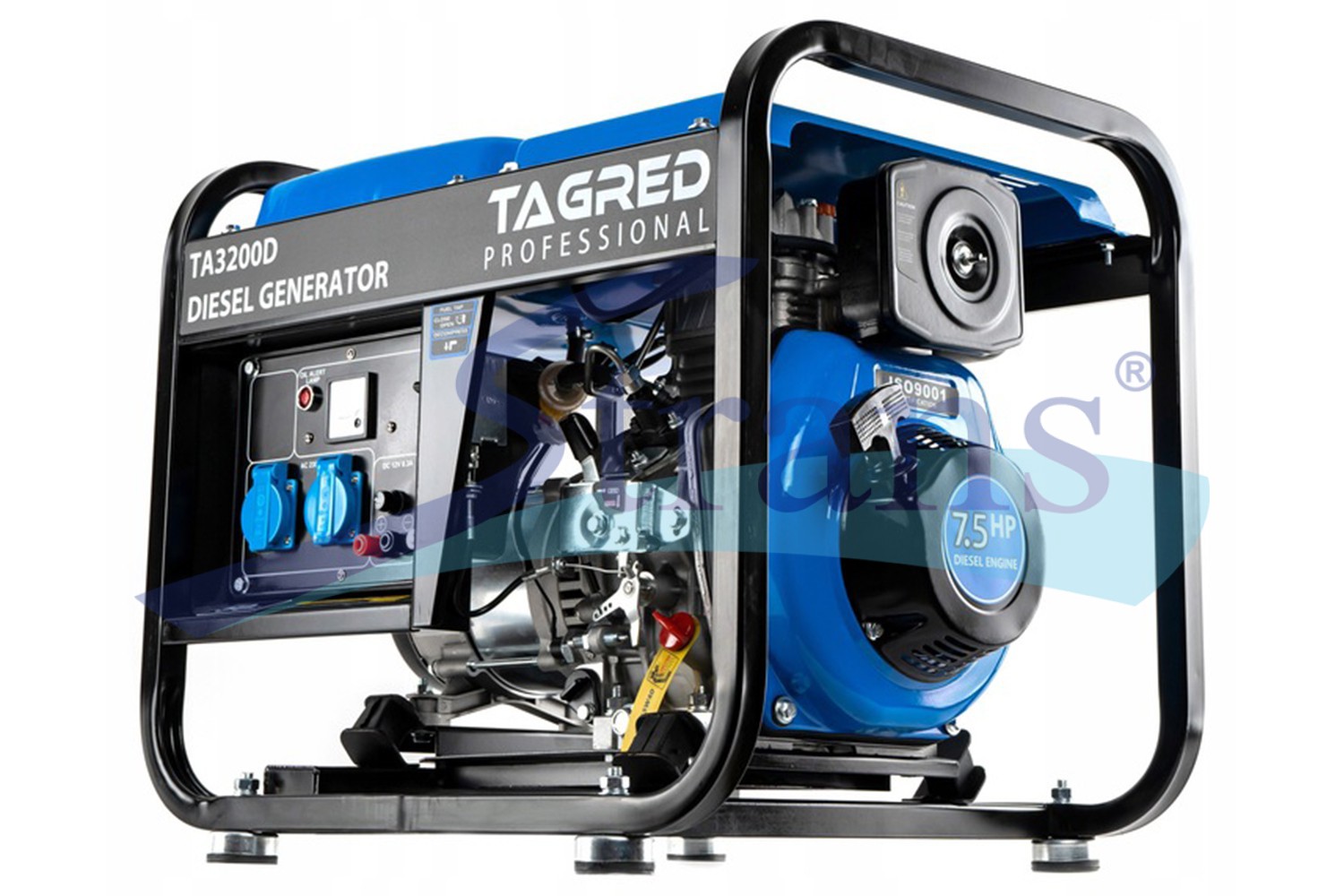Генератор Дизельний Tagred Ta3200D 3.6/4Kva 2.9/3.2Kw Однофазний